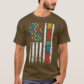 Zijn strijd is mijn strijd tegen de Amerikaanse vl T-shirt