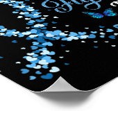 Zijn strijd is mijn strijd tegen de T1D mam Diabet Poster (Hoek)