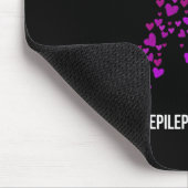 Zijn strijd is mijn strijd tegen epilepsie muismat (Hoek)