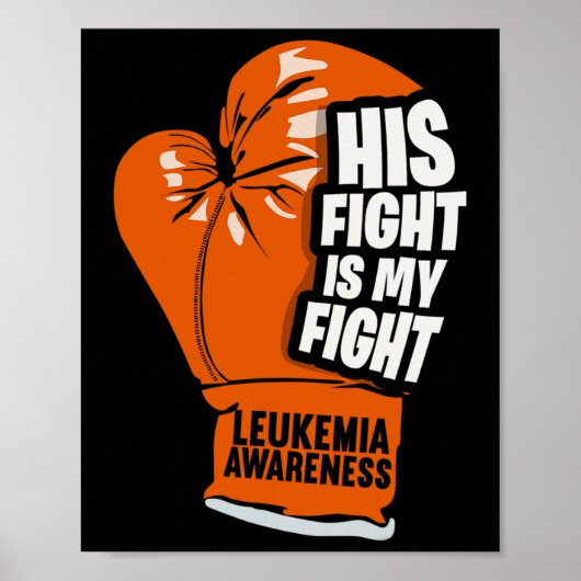 Zijn strijd is mijn strijd tegen leukemie 3 poster (Voorkant)