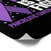 Zijn strijd is mijn strijd tegen pancreaskanker poster (Hoek)