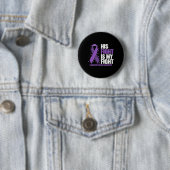 Zijn strijd is mijn strijd tegen pancreaskanker ronde button 5,7 cm (In situ)