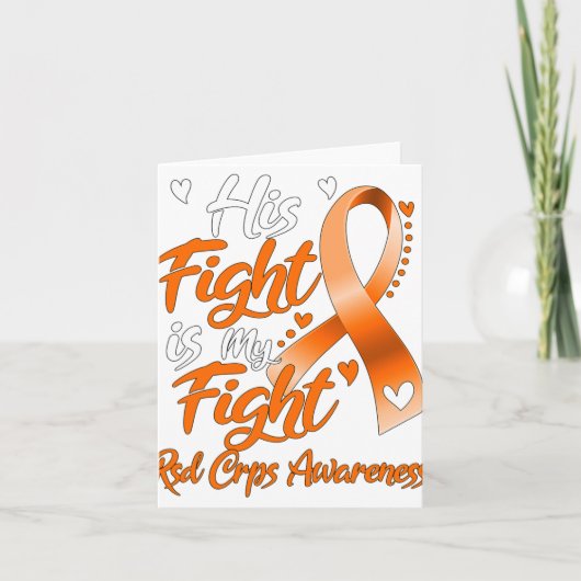 Zijn strijd is mijn strijd tegen RSD Crps Kaart (Voorkant)