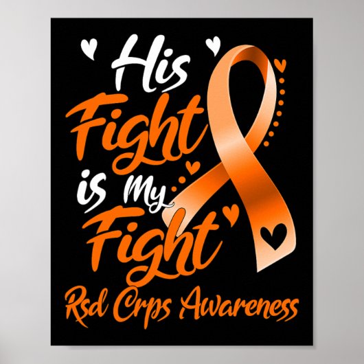 Zijn strijd is mijn strijd tegen RSD Crps Poster (Voorkant)