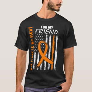Zijn Strijd Is Mijn Strijd Vriend Multiple Scleros T-shirt