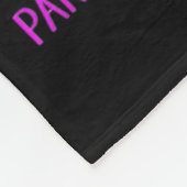 Zijn strijd is ons bewustzijn van pancreaskanker. fleece deken (Hoek)