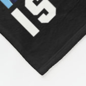 Zijn strijd is onze strijd fleece deken (Hoek)