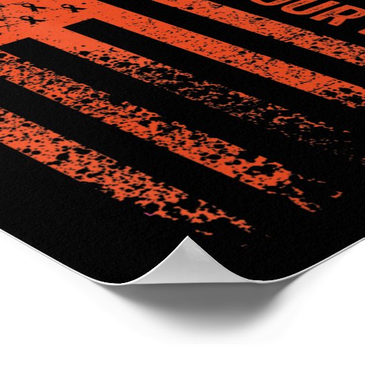 Zijn strijd is onze strijd tegen leukemie 8 poster (Hoek)