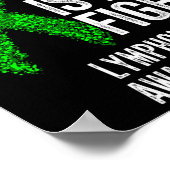 Zijn strijd tegen bloedkanker is mijn strijd tegen poster (Hoek)