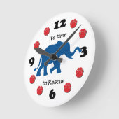 Zijn Tijd om Olephans te redden Ronde Klok (Hoek)