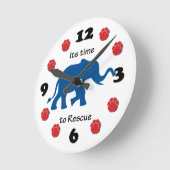 Zijn Tijd om Olephans te redden Ronde Klok (Hoek)