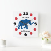Zijn Tijd om Olephans te redden Vierkante Klok (Huis)