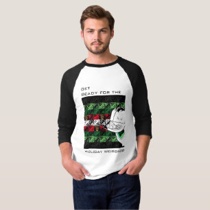 Zijn Ugly Sweater Alien Holiday Weirdness Shirt