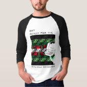 Zijn Ugly Sweater Alien Holiday Weirdness Shirt (Voorkant)