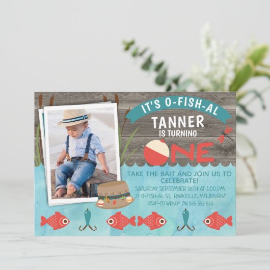 zijn uitnodiging voor het uitnodigen van één dag o (Staand voorkant)