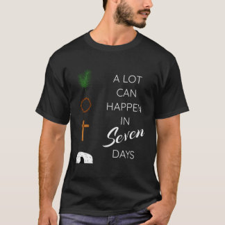 Zijn Verrezen Palm Zondag Heilige Week Vrijdag Pas T-shirt