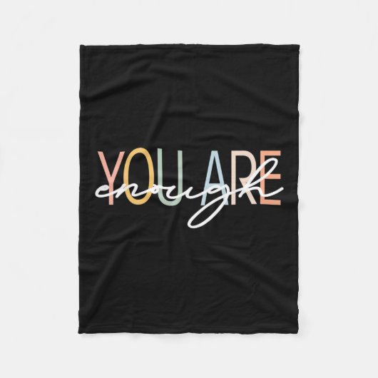 zijn voldoende bewustzijn van geestelijke gezondhe fleece deken (Voorkant)