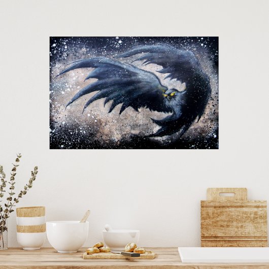 Zijn waarheid is donker poster (Keuken)