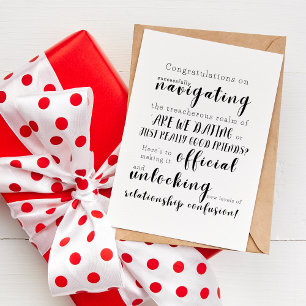 Zijn we aan het daten of gewoon goede vrienden? ho kaart