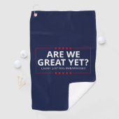 Zijn we al geweldig? Ik schaam me er gewoon voor I Golfhanddoek (Insitu)