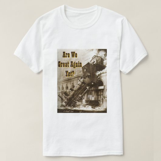 Zijn we alweer geweldig? - een MisterP-Shirt T-shirt (Design voorkant)