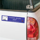 Zijn we dat wel? bumpersticker (Op Truck)