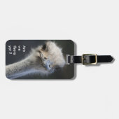 Zijn we er al? bagagelabel (Voorkant horizontaal)