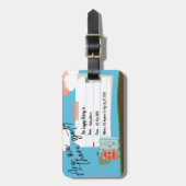 Zijn we er nog bagagelabel? bagagelabel (Voorkant verticaal)