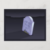 Zijn we er nog? Briefkaart (Voorkant)