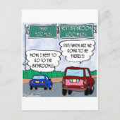 Zijn we er nog? briefkaart (Voorkant)