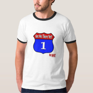 Zijn we er nog? CD-Mannen T-shirt