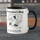 Zijn we er nog? Naam toevoegen Keuze. Mok