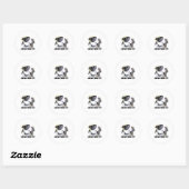 ZIJN WE ER NOG RONDE STICKER (Vel)