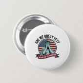 Zijn we geweldig, maar omdat ik me gewoon beschaam ronde button 5,7 cm (Voorkant /achterkant)