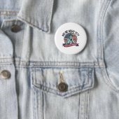 Zijn we geweldig, maar omdat ik me gewoon beschaam ronde button 5,7 cm (In situ)