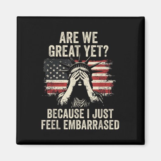 Zijn we geweldig, maar omdat ik me gewoon schaam 2 magneet (Voorkant)