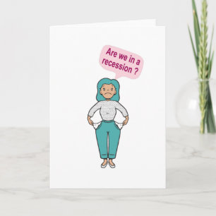 Zijn we in een recessie? kaart