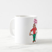 Zijn we in een recessie? koffiemok (Voorkant links)