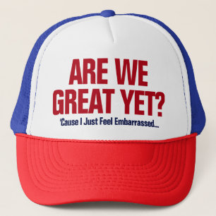 Zijn we nu eindelijk geweldig? Ik voel me gewoon v Trucker Pet