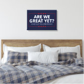 Zijn we nu eindelijk geweldig? Ik voel me gewoon z Canvas Afdruk (Insitu (Slaapkamer))