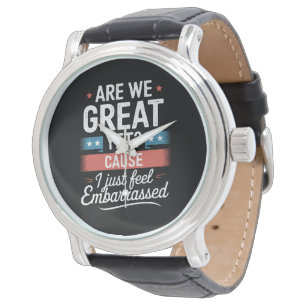Zijn we nu geweldig maar voelen we ons toch Embarr Horloge