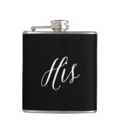 Zijn | Weddenschap Heupfles (Voorkant)