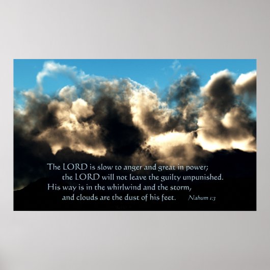 Zijn weg is in de Whirlwind Poster (Voorkant)