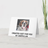 ZIJN WIJ DAAR NOG? NOTECARD KAART (Achterkant)