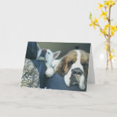 ZIJN WIJ DAAR NOG? NOTECARD KAART (Gele Bloem)