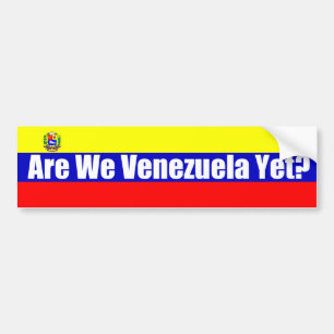Zijn wij Venezuela nog? Bumpersticker