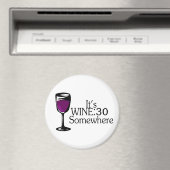 Zijn wijn 30 ergens anders magneet (Insitu (Vaatwasser))