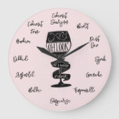 Zijn Wijn O'Clock Grote Klok (Voorkant)