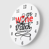 Zijn wijnklok ergens in de grote klok (Hoek)