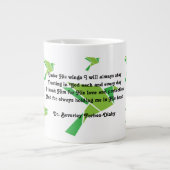 Zijn Wings Jumbo Mok (Voorkant)